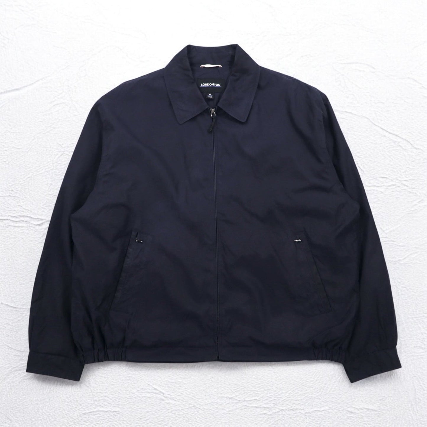 LONDON FOG スウィングトップ ハリントンジャケット XL ネイビー メッシュライナー