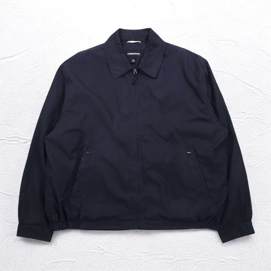 LONDON FOG スウィングトップ ハリントンジャケット XL ネイビー メッシュライナー