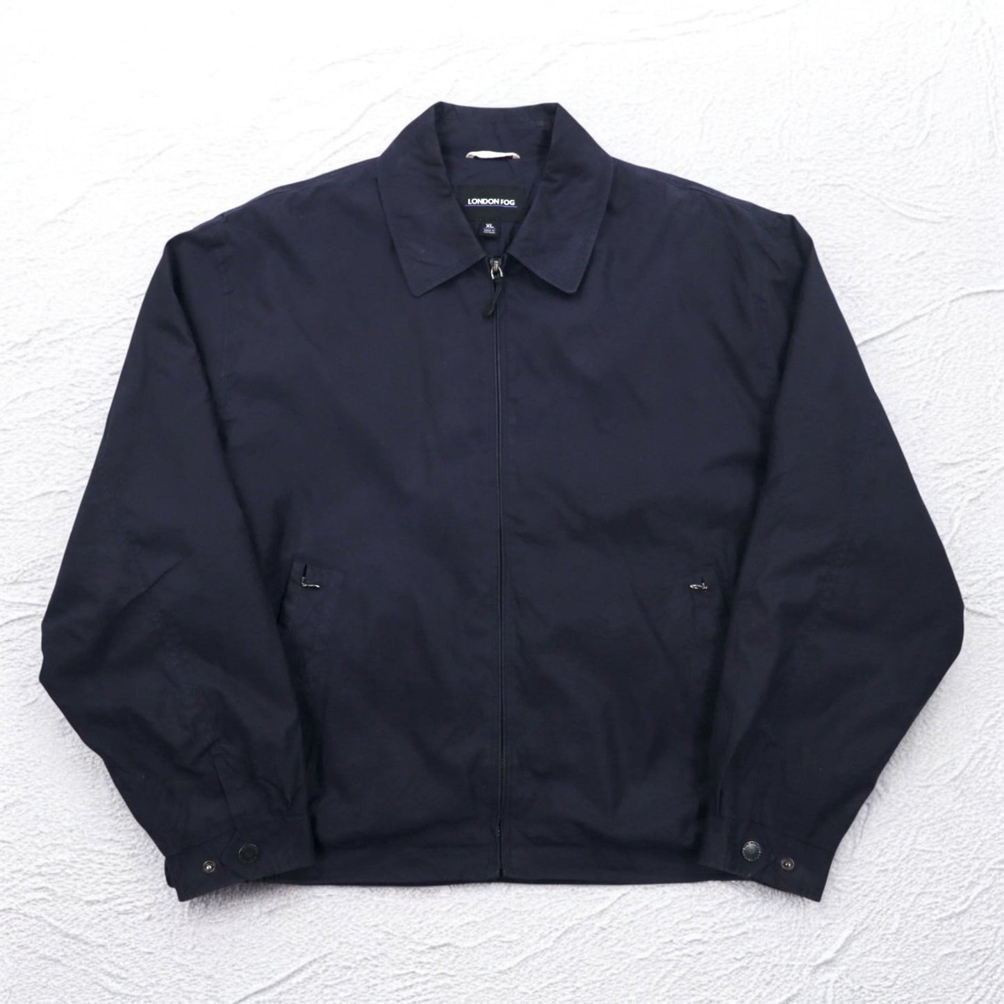 LONDON FOG スウィングトップ ハリントンジャケット XL ネイビー メッシュライナー