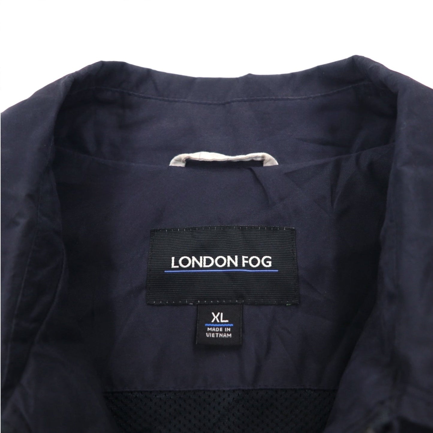 LONDON FOG スウィングトップ ハリントンジャケット XL ネイビー メッシュライナー