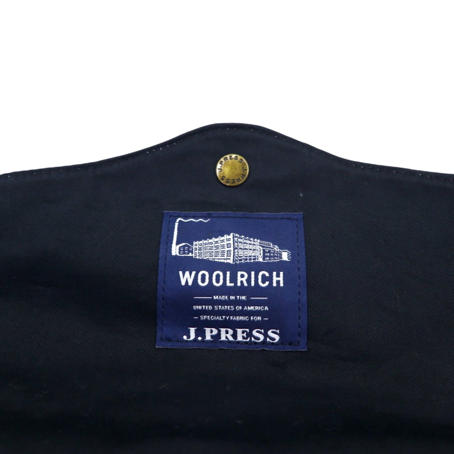 WOOLRICH × J.PRESS 2WAY ボストンバッグ ショルダーバッグ レッド オンブレチェック ウール 馬革 ホースハイド レザー切替
