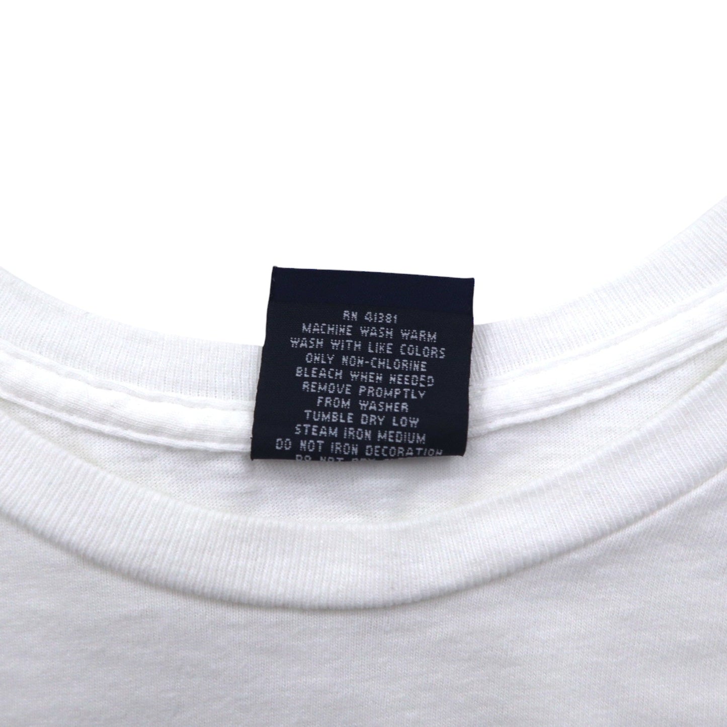 POLO SPORT RALPH LAUREN 90年代 ロングスリーブTシャツ ロンT XL ホワイト U.S.R.L.67 袖ロゴ ホンジュラス製