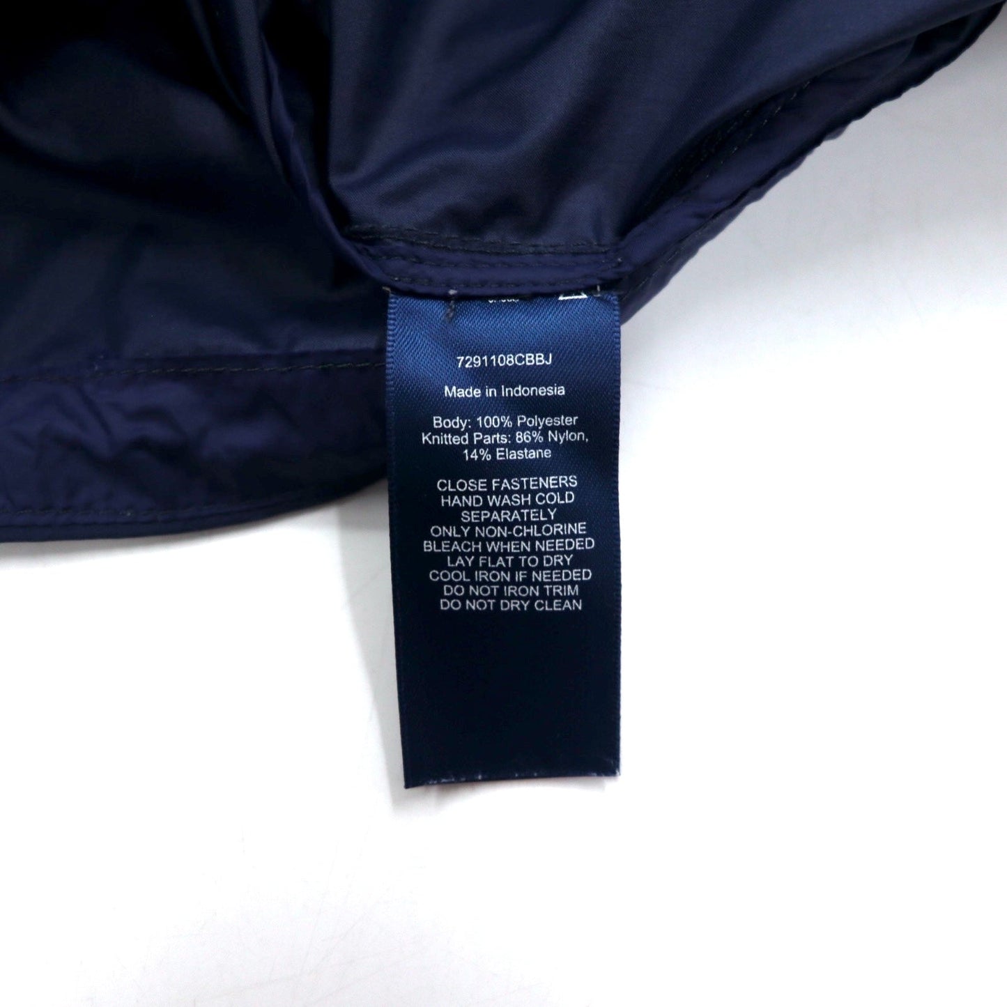 POLO GOLF RALPH LAUREN スウィングトップ ハリントンジャケット L ネイビー ポリエステル 防水 パッカブル ポニープリント