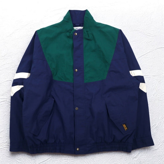 Vintage 90s USA Made Windbreaker TOURNEY 90年代 USA製 ゴアテックス GORE-TEX ナイロンジャケット XXL グリーン ネイビー 防水