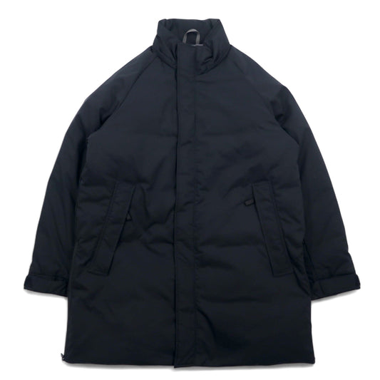 JOURNAL STANDARD relume × KOMATSU 小松マテーレ フード着脱式 ダウンジャケット L ブラック ポリエステル サイドジップ スリット 19-020-464-0100