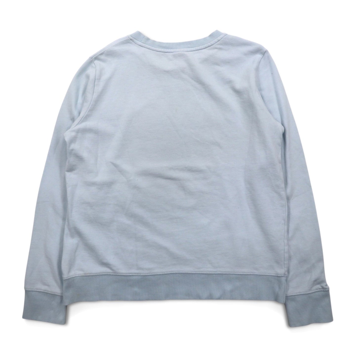SANTA CRUZ クルーネック スウェット L ブルー コットン ロゴプリント