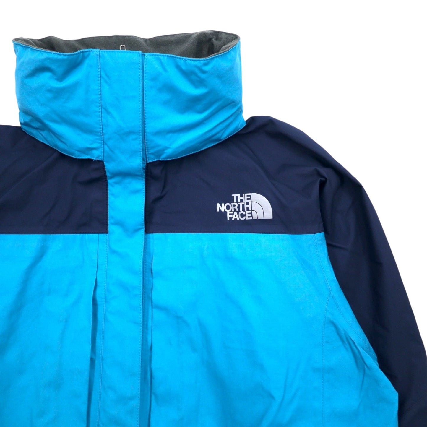 THE NORTH FACE レインテックス プラズマ RAINTEX PLASMA ゴアテックス GORE-TEX 防水 マウンテンパーカー セットアップ L ブルー ネイビー ナイロン NPW11402
