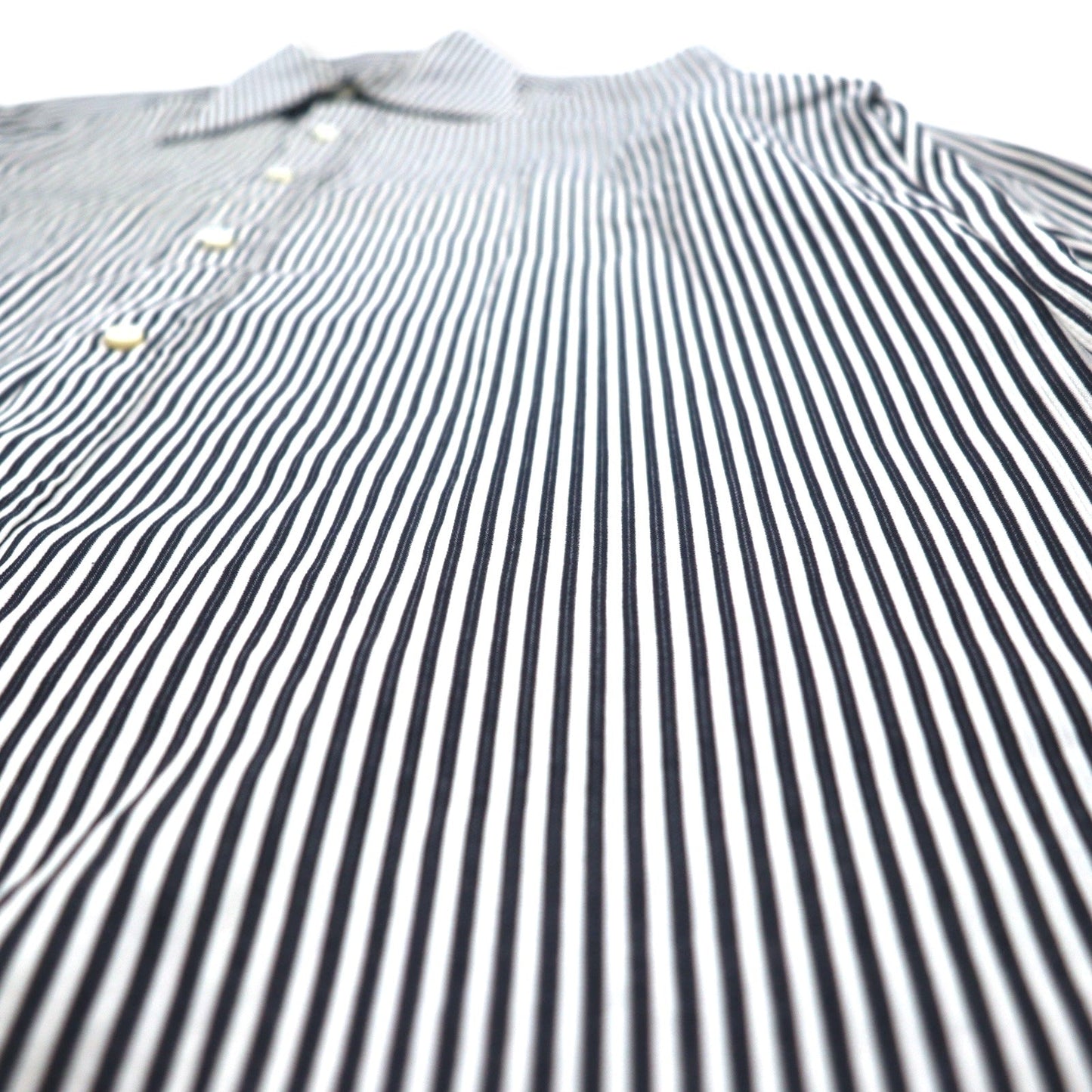 A EVISYA TAILOR ( EVISU ) ロングカラー ドレスシャツ L ストライプ ARISTOCRATICO 日本製