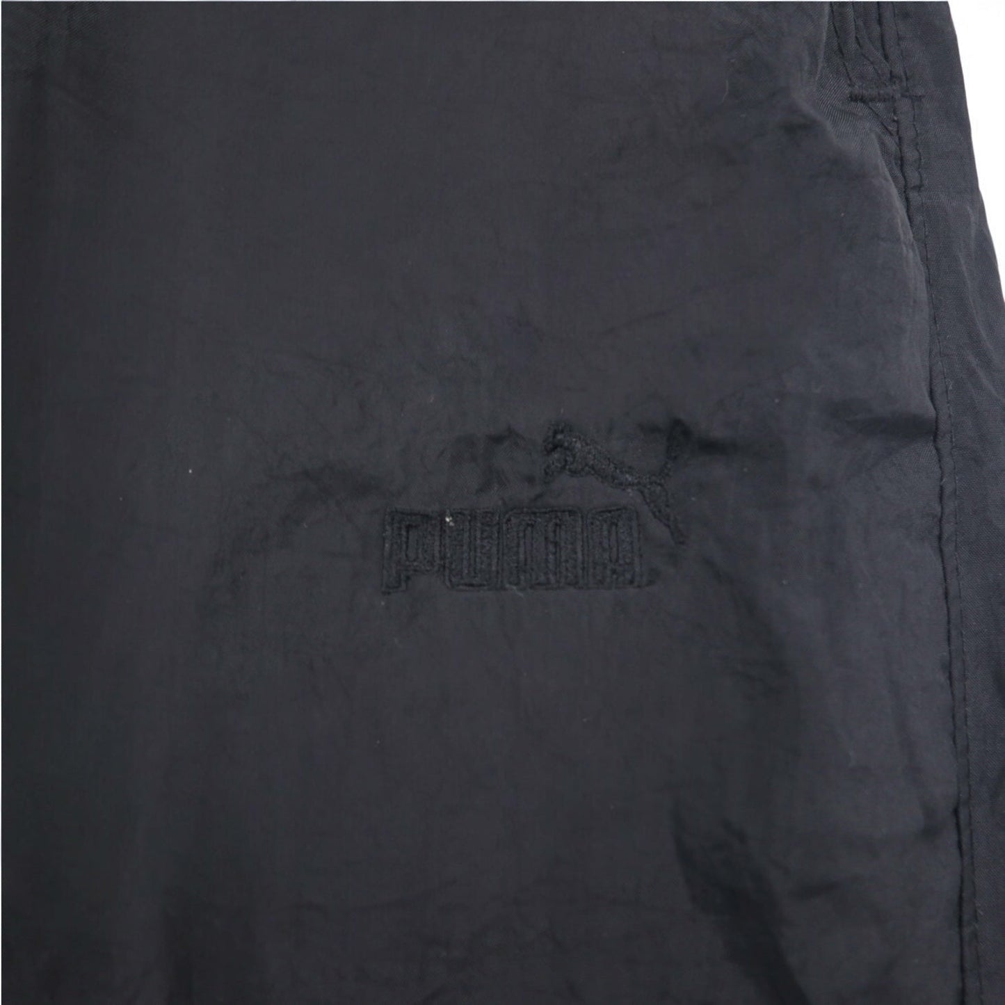 PUMA 90年代 トラックジャケット ジャージ セットアップ L ブラック ナイロン