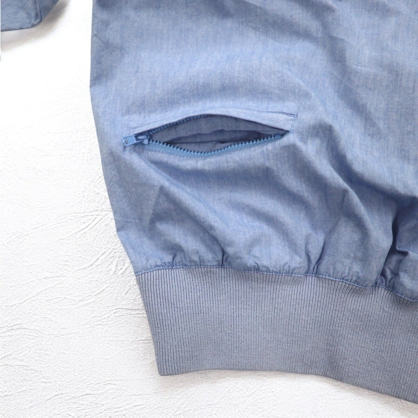 nautica 90年代 プルオーバー シャンブレーシャツ XL ブルー コットン ワンポイントロゴ刺繍