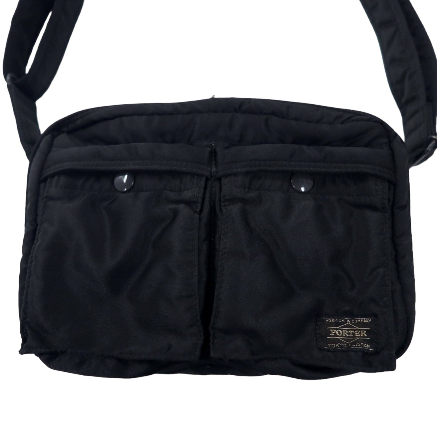 PORTER タンカー ショルダーバッグ ブラック ナイロン TANKER