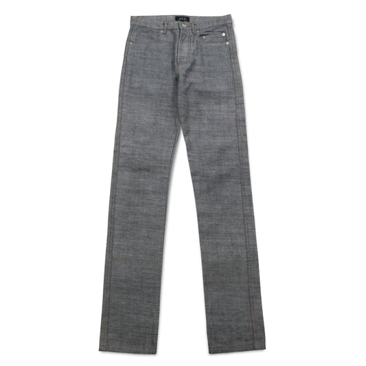 A.P.C. インサイドアウト デザイン デニムパンツ M グレー コットン 日本製