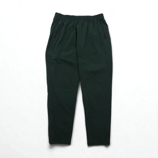 South2 West8 ポリ ストレッチ ツイル パンツ Poly Stretch Twill トラックパンツ ジャージ L カーキ 裾ジップ スリット HM852 日本製