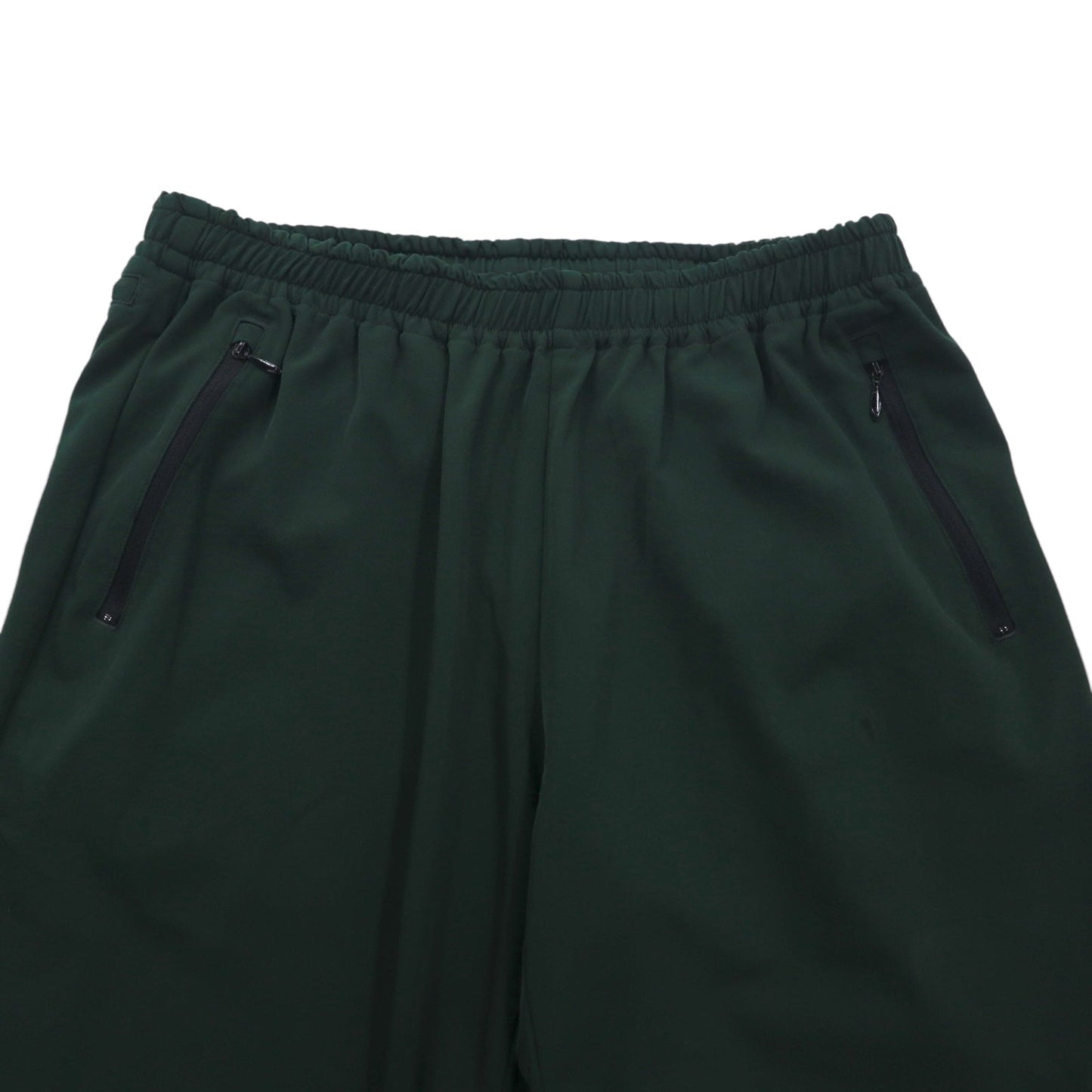 South2 West8 ポリ ストレッチ ツイル パンツ Poly Stretch Twill トラックパンツ ジャージ L カーキ 裾ジップ スリット HM852 日本製