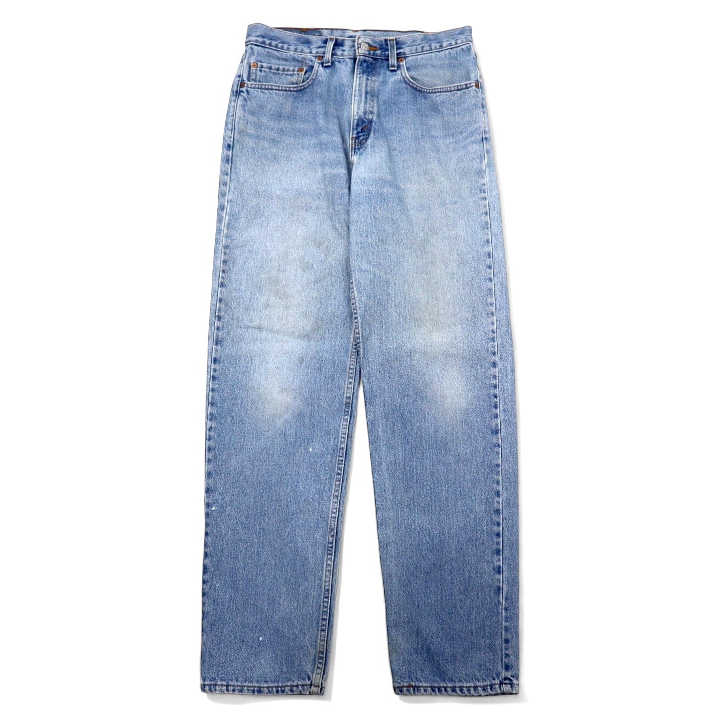 Levi's USA製 90年代 550 リラックスフィット テーパード デニムパンツ 33 ブルー アイスウォッシュ コットン ジッパーフライ Relaxed Tapered Leg Jeans 550-4891
