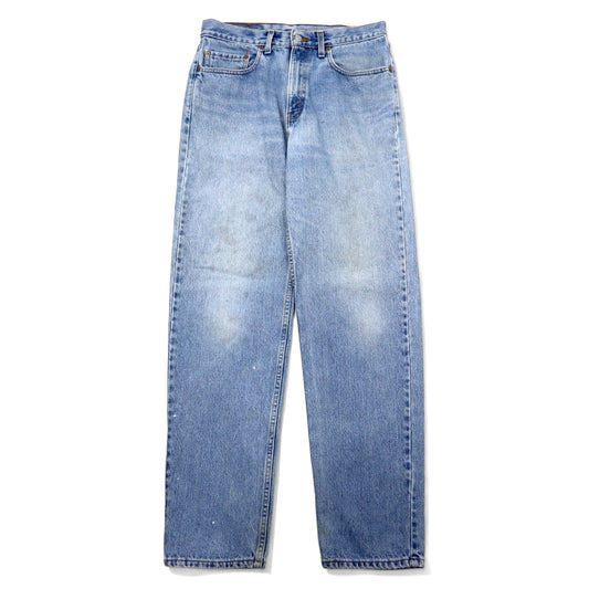 Levi's USA製 90年代 550 リラックスフィット テーパード デニムパンツ 33 ブルー アイスウォッシュ コットン ジッパーフライ Relaxed Tapered Leg Jeans 550-4891