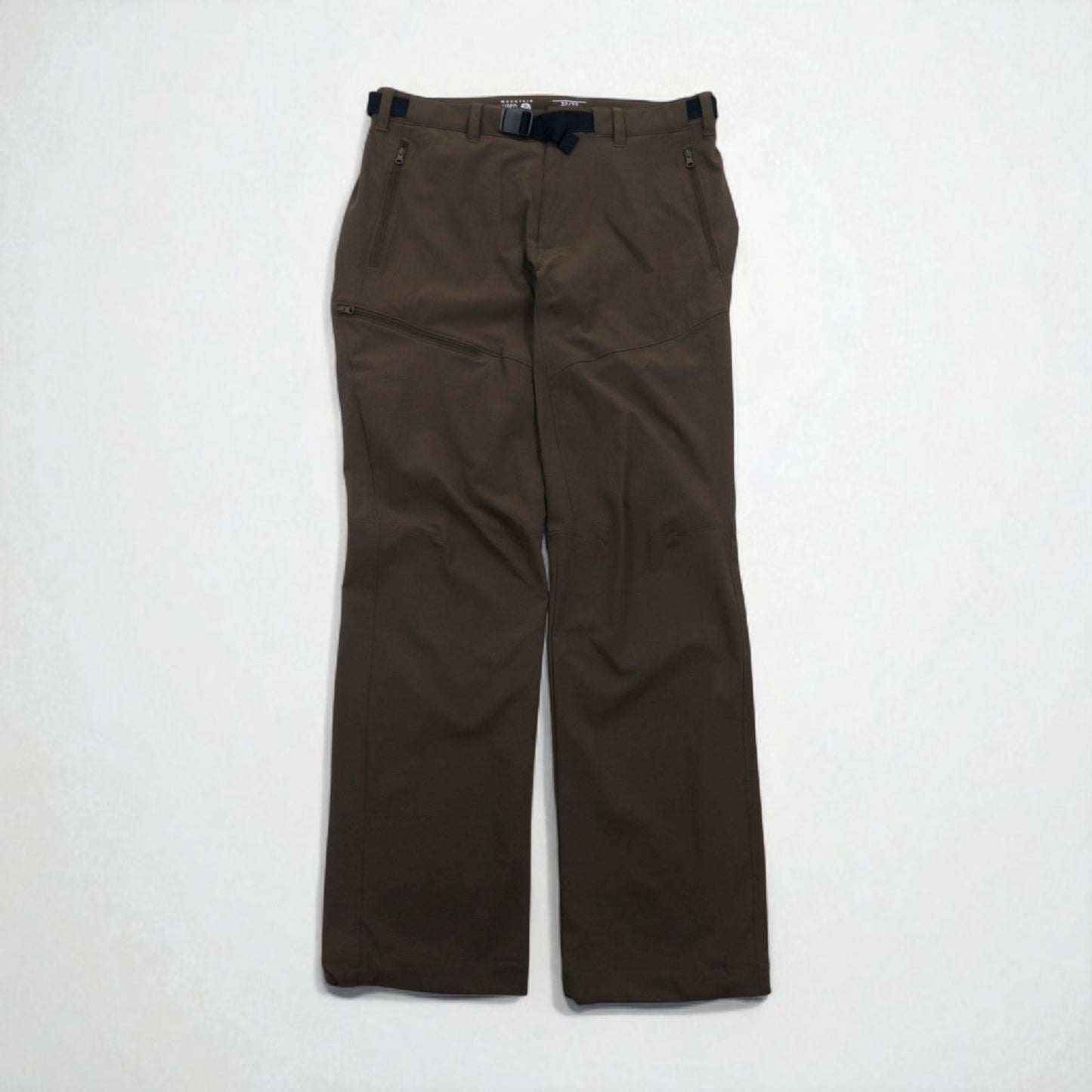 MOUNTAIN HARDWEAR チョックストンハイクパンツ アウトドア クライミングパンツ M ブラウン ナイロン ストレッチ OM0304