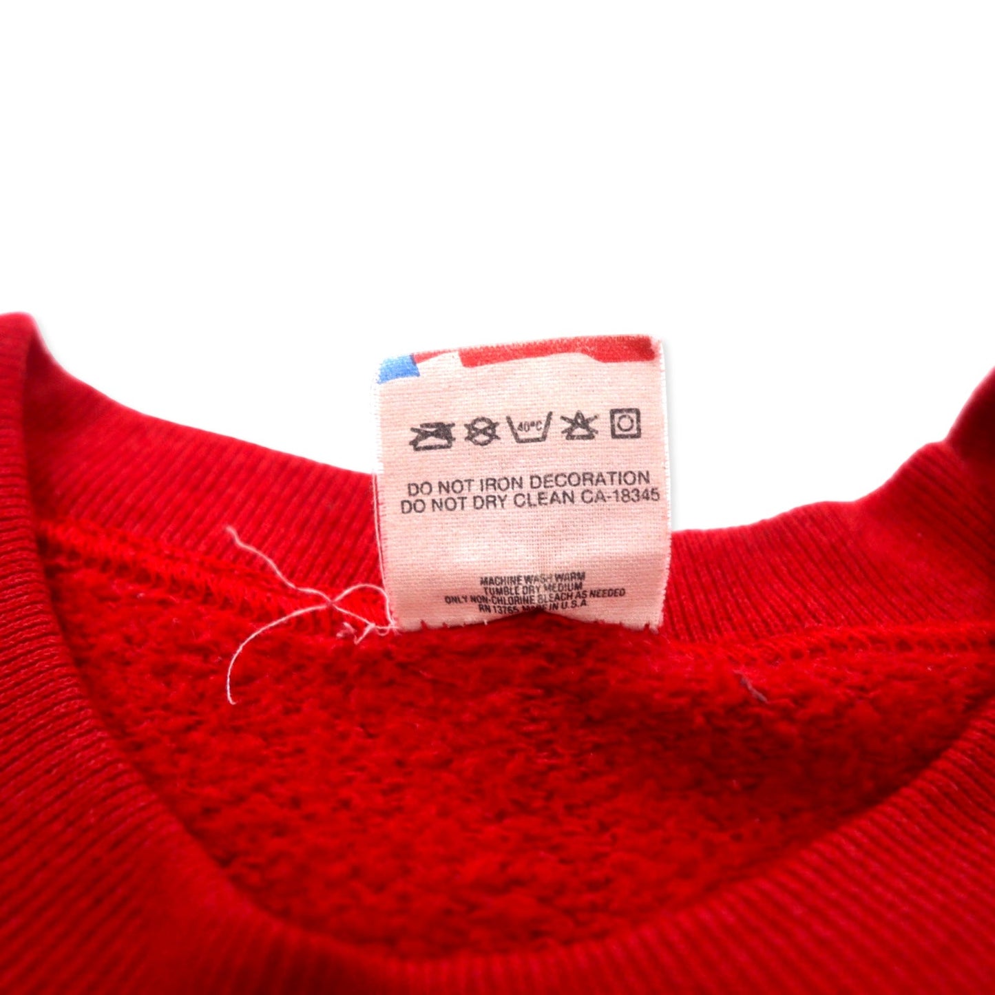 FRUIT OF THE LOOM USA製 90年代 プリント スウェット XXL レッド コットン CESKOSLOVENSKO ビッグサイズ