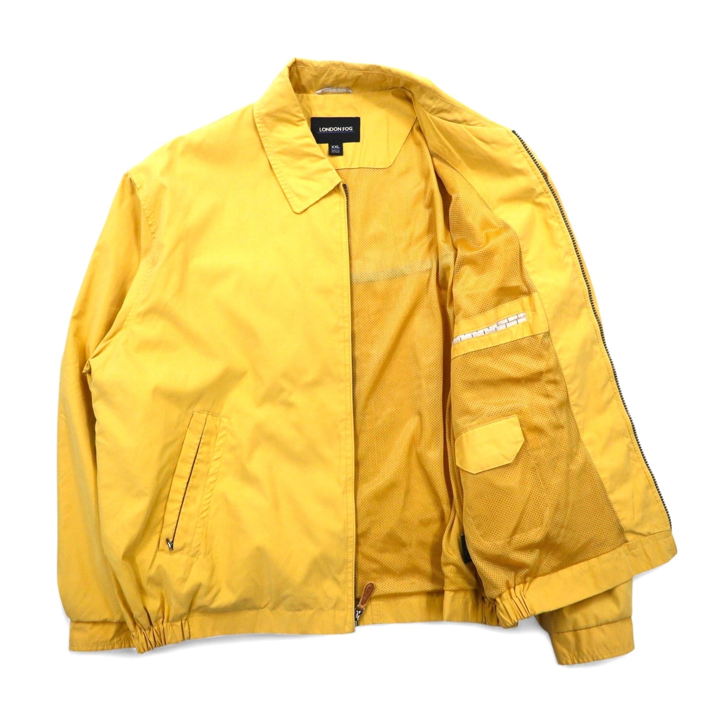 LONDON FOG スウィングトップ ハリントンジャケット XXL イエロー ポリエステル