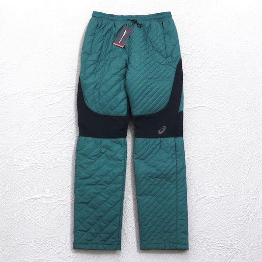 kiko kostandinov × asics キルティング インサレーション パンツ M グリーン 19AW INSULATION PANTS 未使用品
