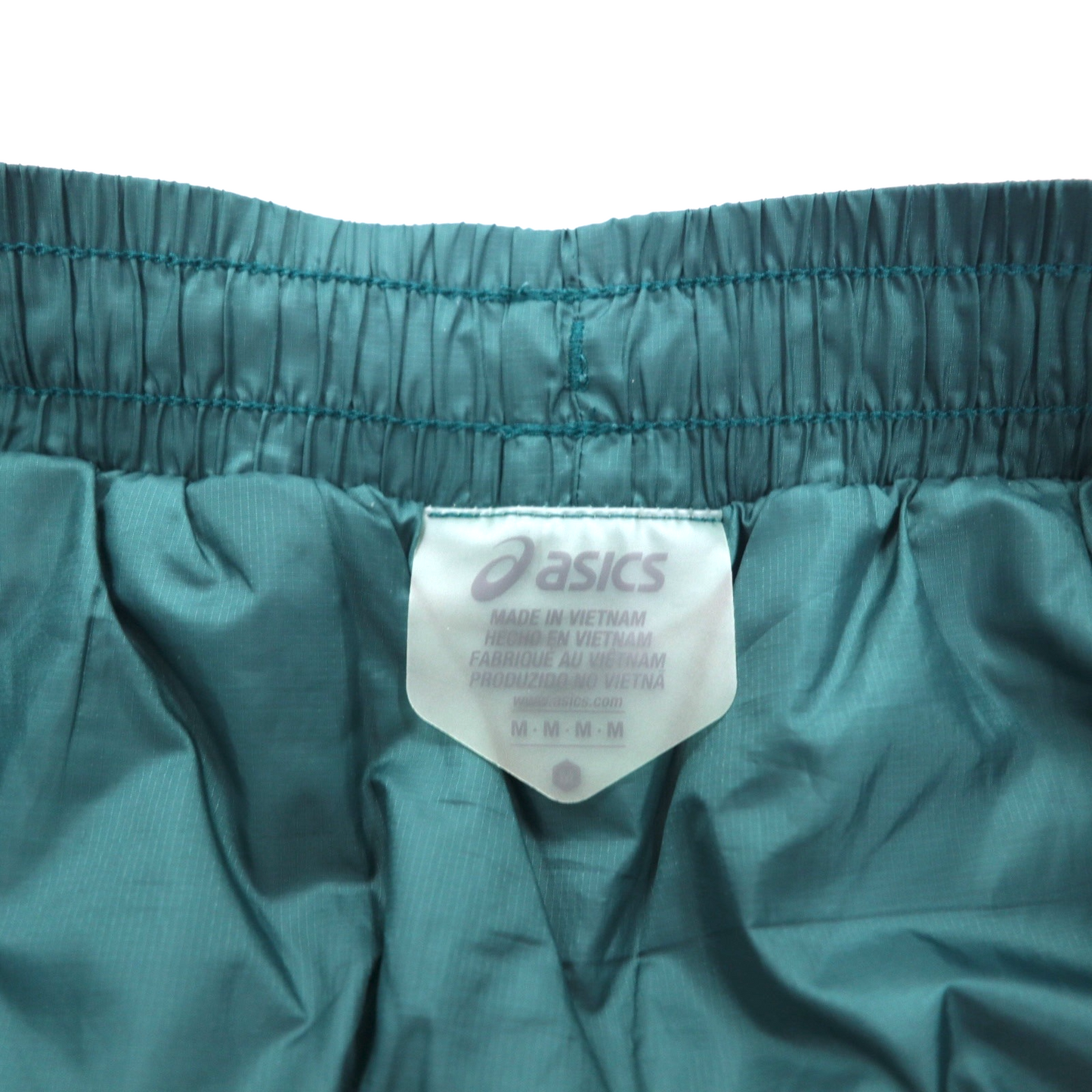 kiko kostandinov × asics キルティング インサレーション パンツ M グリーン 19AW INSULATION PANTS 未使用品