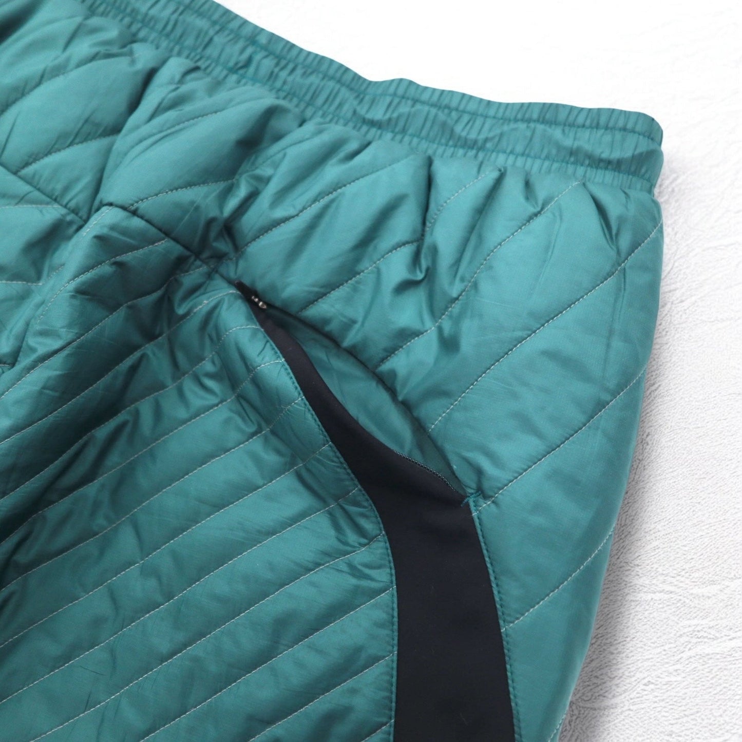 kiko kostandinov × asics キルティング インサレーション パンツ M グリーン 19AW INSULATION PANTS 未使用品