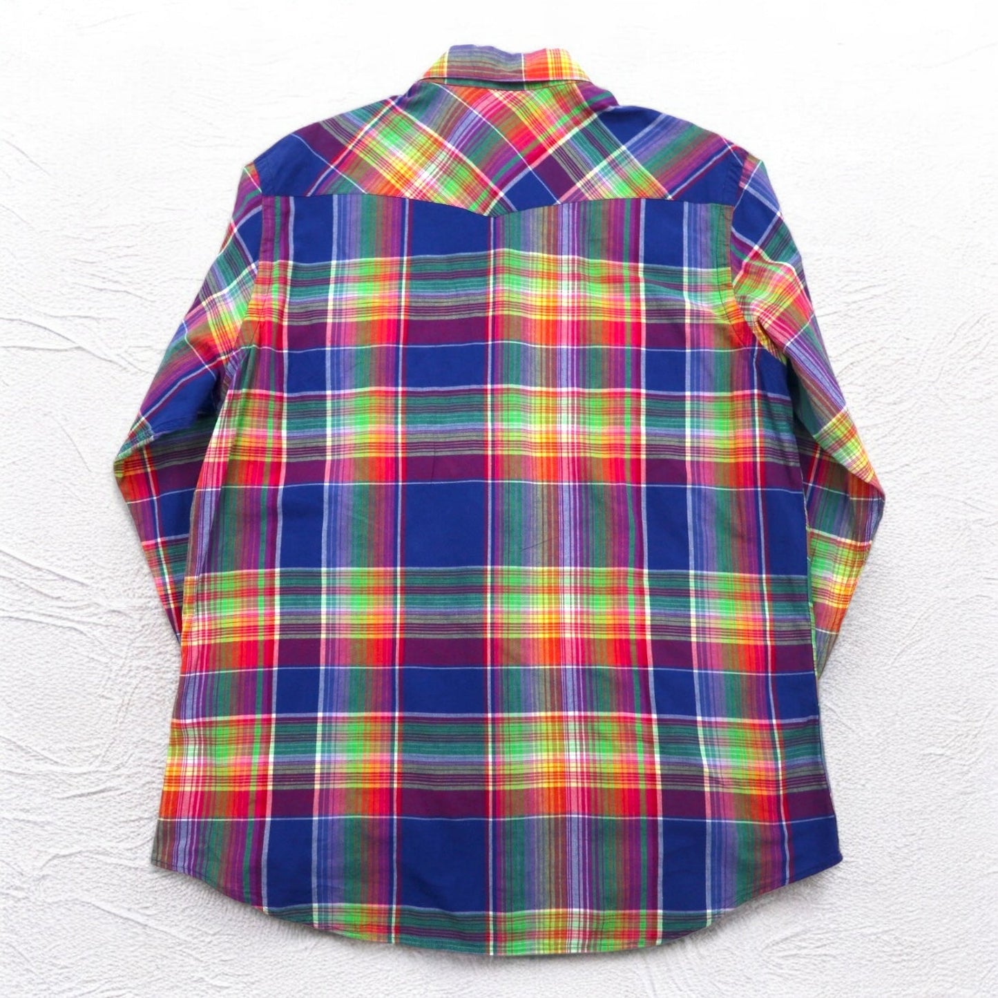 POLO RALPH LAUREN インディアン マドラス INDIAN MADRAS ウエスタンシャツ XL チェック CLASSIC FIT