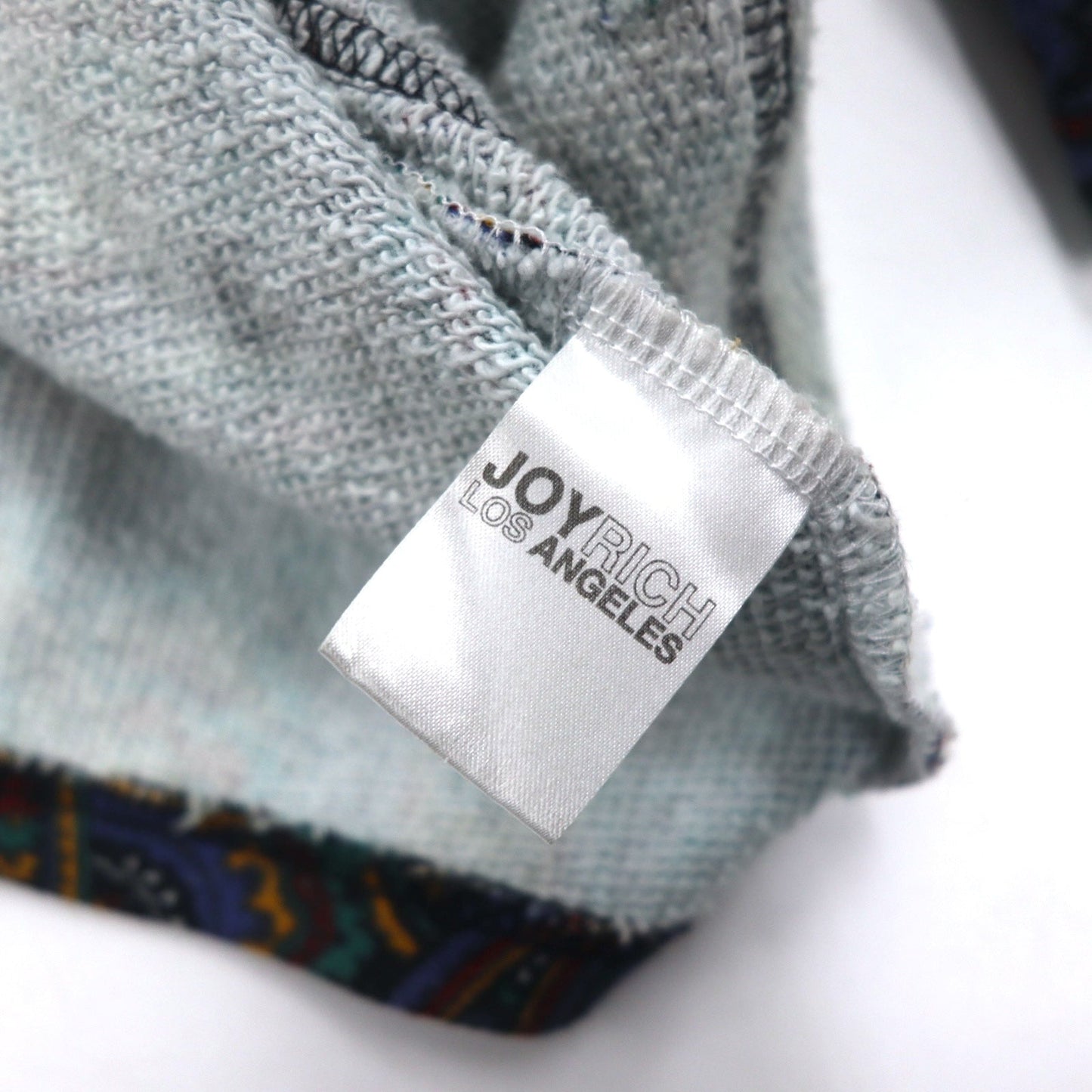 JOYRICH ペイズリー スウェット カーディガン ショールカラー ジャケット S  マルチカラー 総柄 コットン