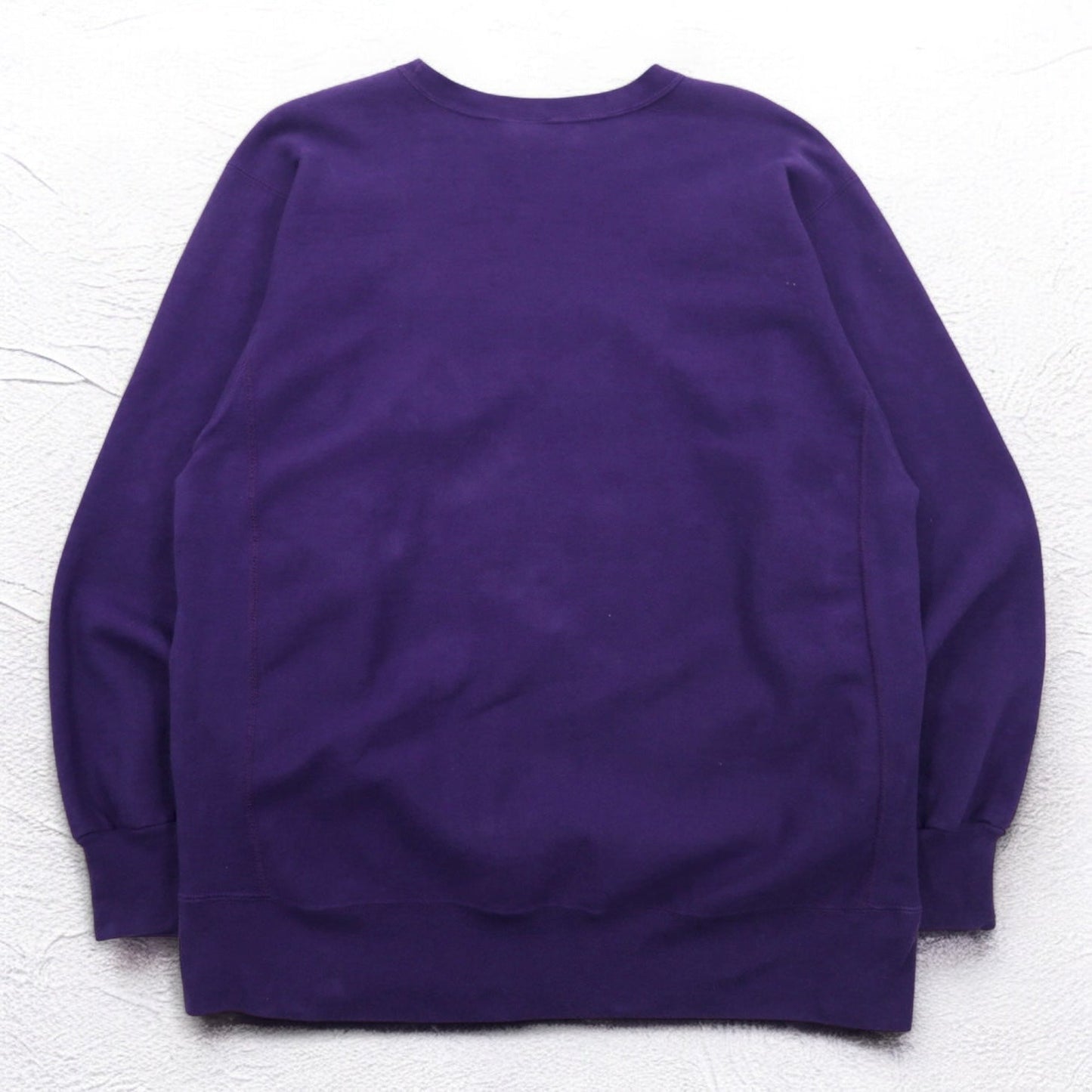 MV SPORT 90年代 リバースウィーブ PRO-WEAVE カレッジプリント スウェット XL パープル 裏起毛 DOWNSTATE