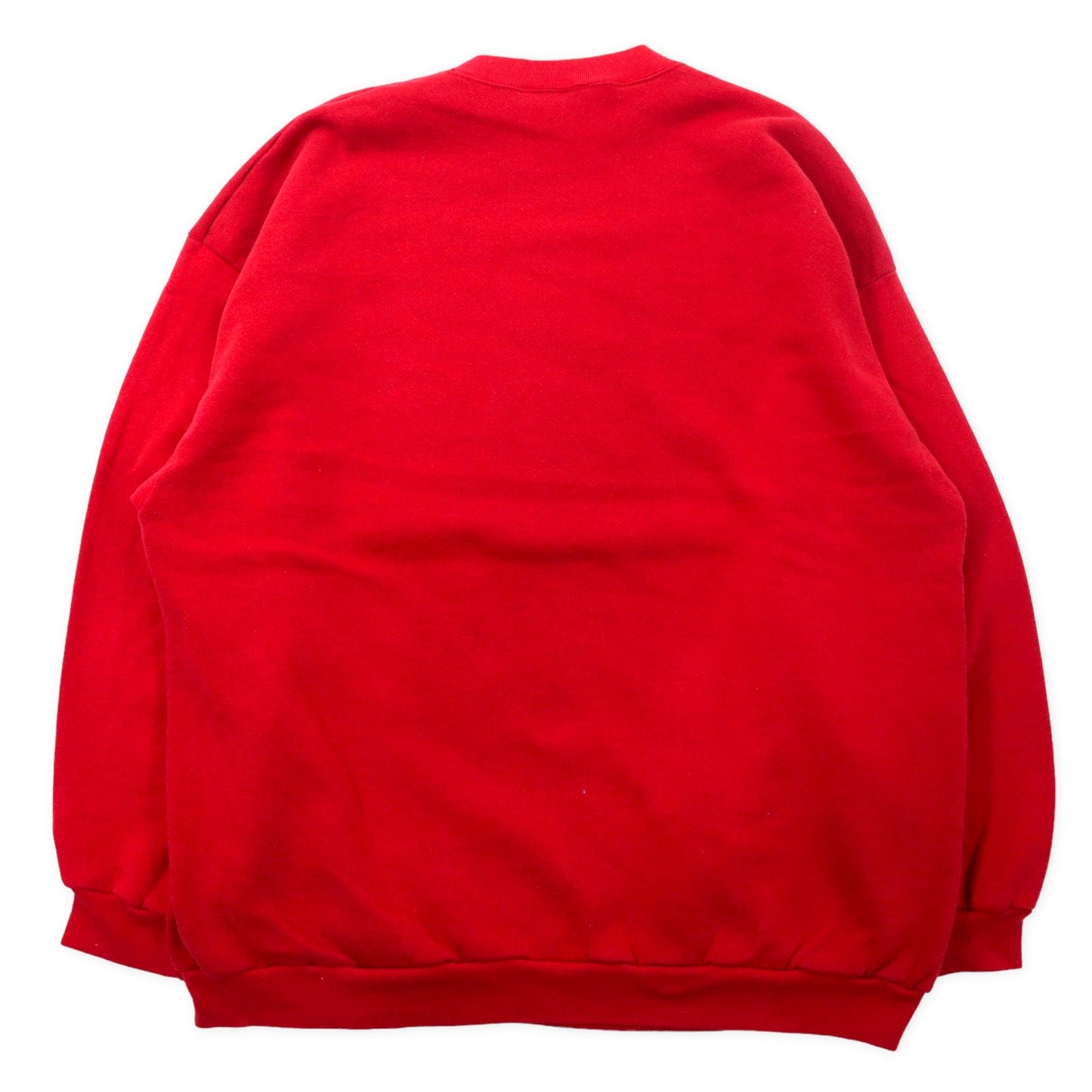 Lee SPORT USA製 90年代 カレッジ プリントスウェット 2XL レッド コットン 裏起毛 OHIO STATE BUCKEYES