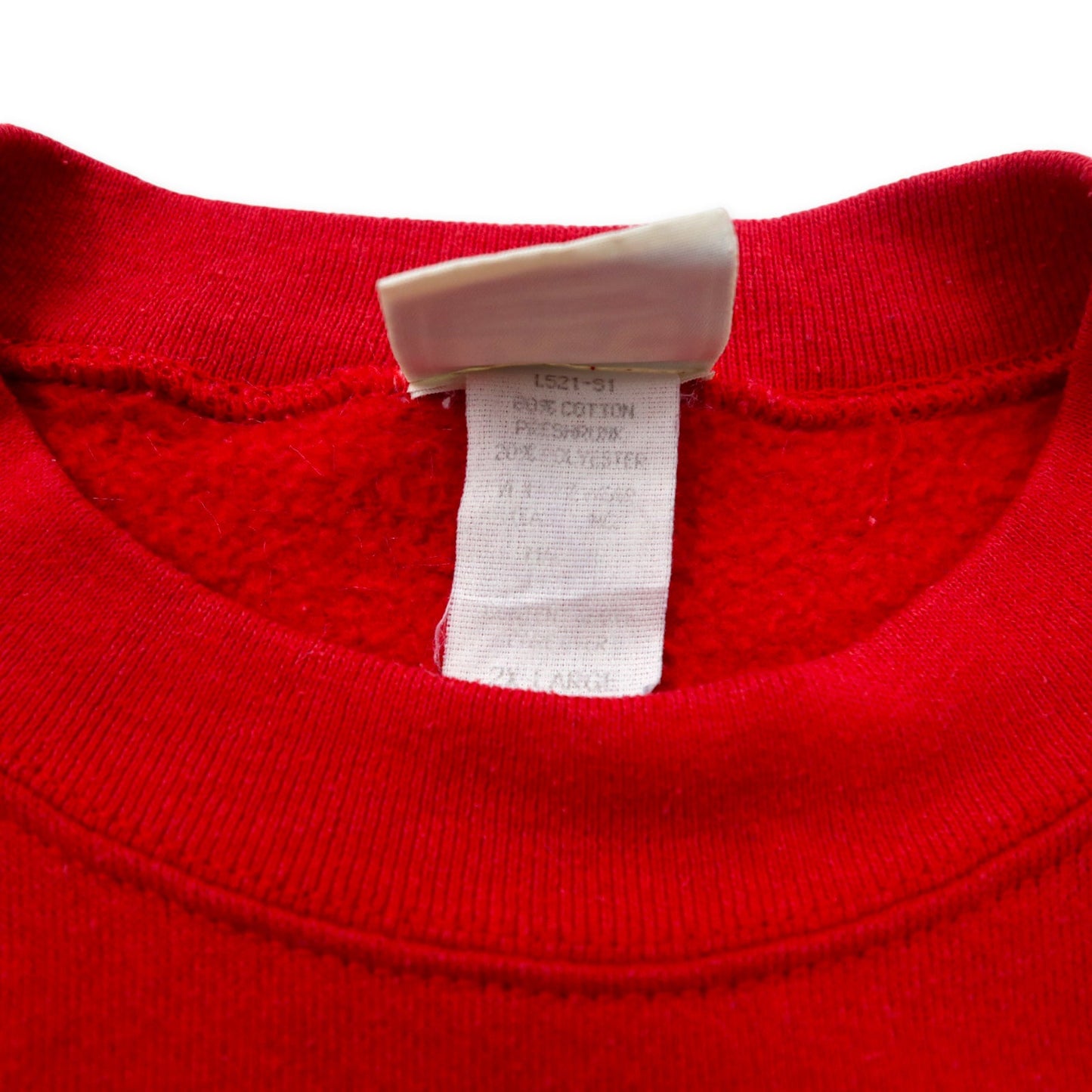 Lee SPORT USA製 90年代 カレッジ プリントスウェット 2XL レッド コットン 裏起毛 OHIO STATE BUCKEYES