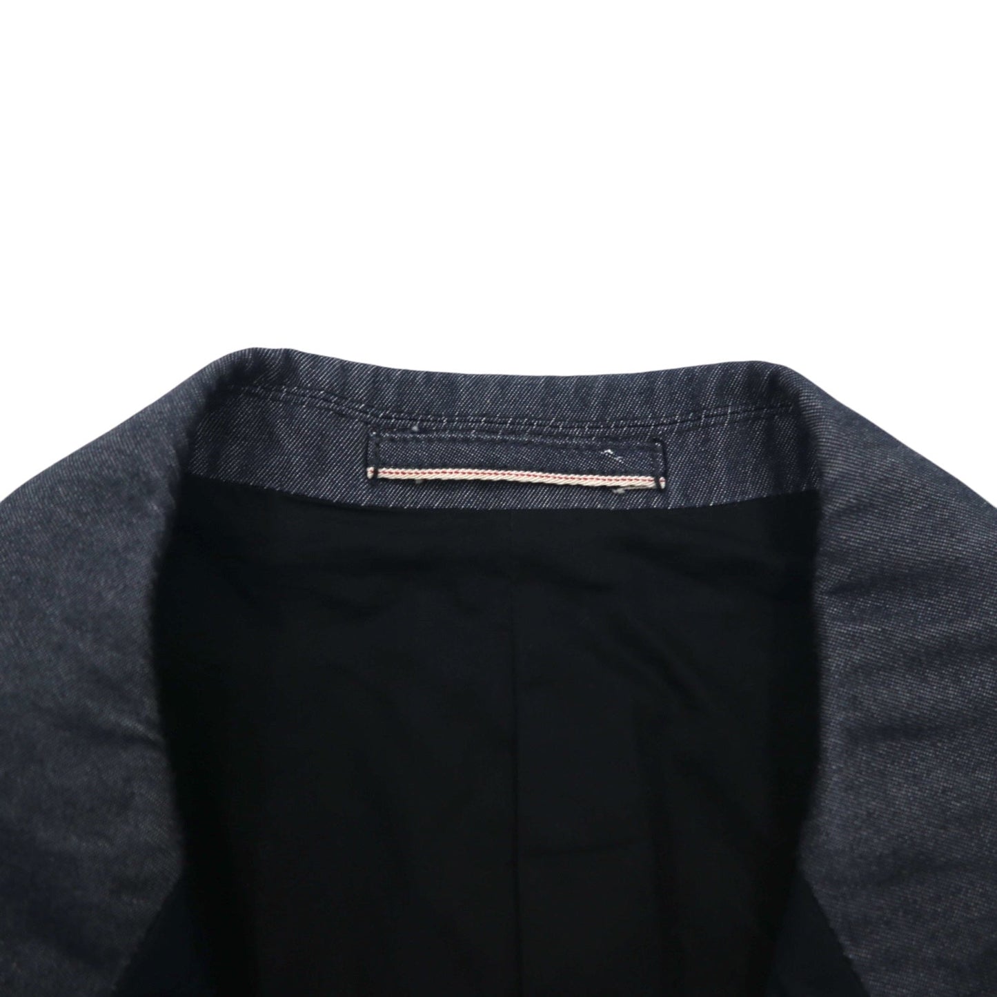 TOMORROWLAND ダブル テーラードジャケット ピークドラペル ブレザー S グレー EXTRA EGYPTIAN COTTON