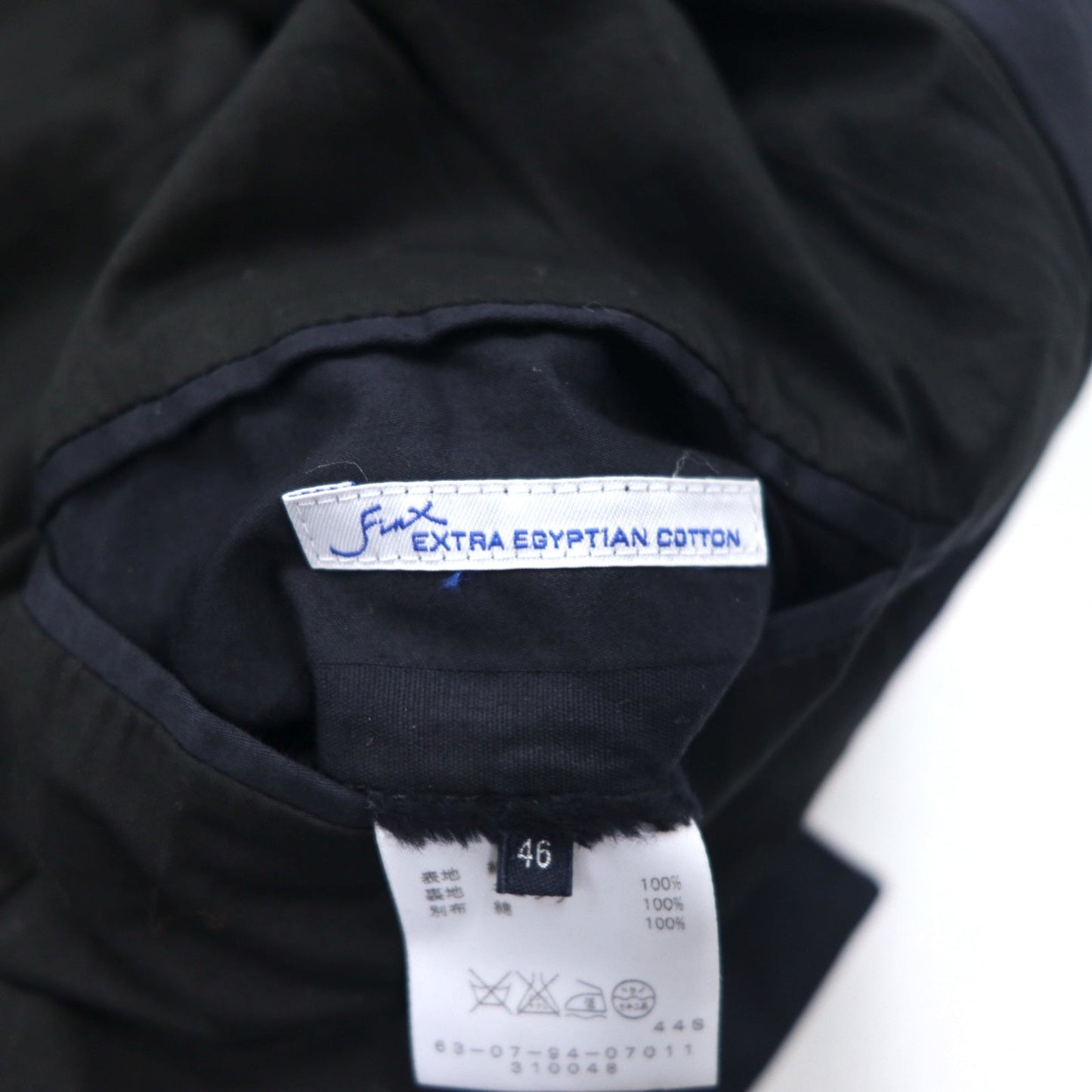 TOMORROWLAND ダブル テーラードジャケット ピークドラペル ブレザー S グレー EXTRA EGYPTIAN COTTON