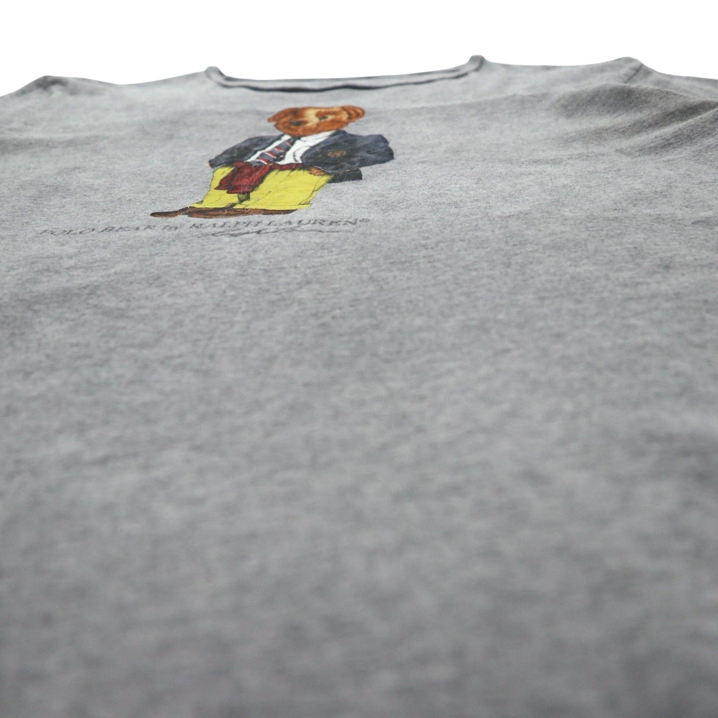 POLO RALPH LAUREN ポロベア Tシャツ M グレー コットン