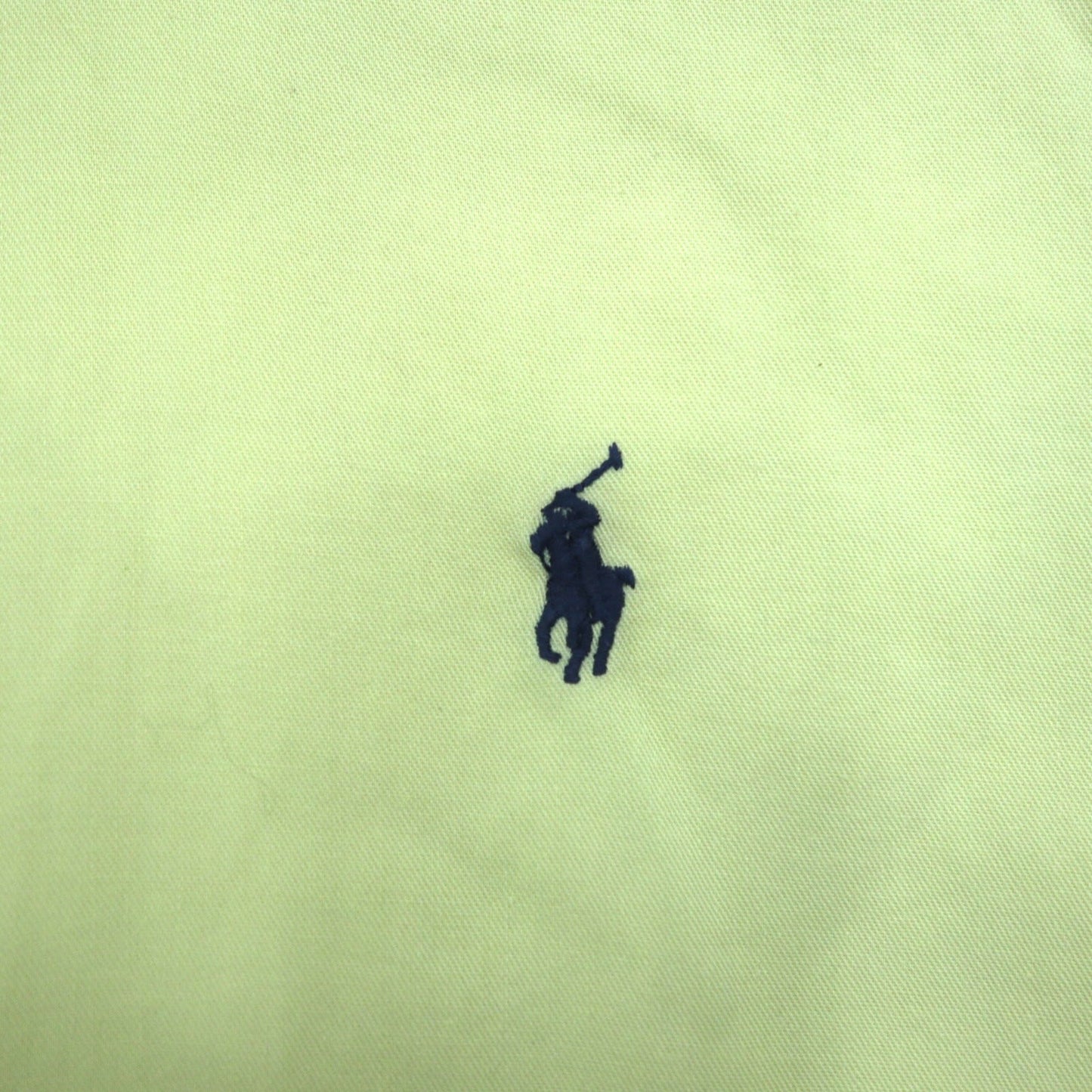 Ralph Lauren 90年代 BLAKE 半袖 オックスフォード ボタンダウンシャツ XL イエロー コットン スモールポニー刺繍