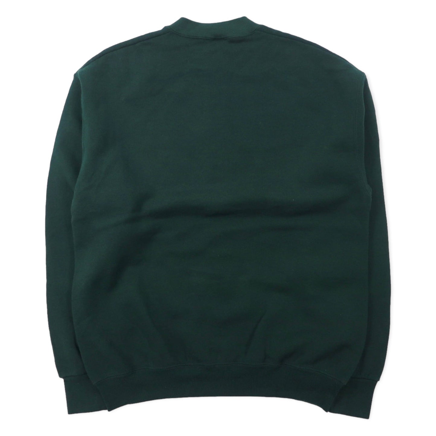 FRUIT OF THE LOOM USA製 90年代 刺繍 スウェット L グリーン コットン 裏起毛 LAS VEGAS
