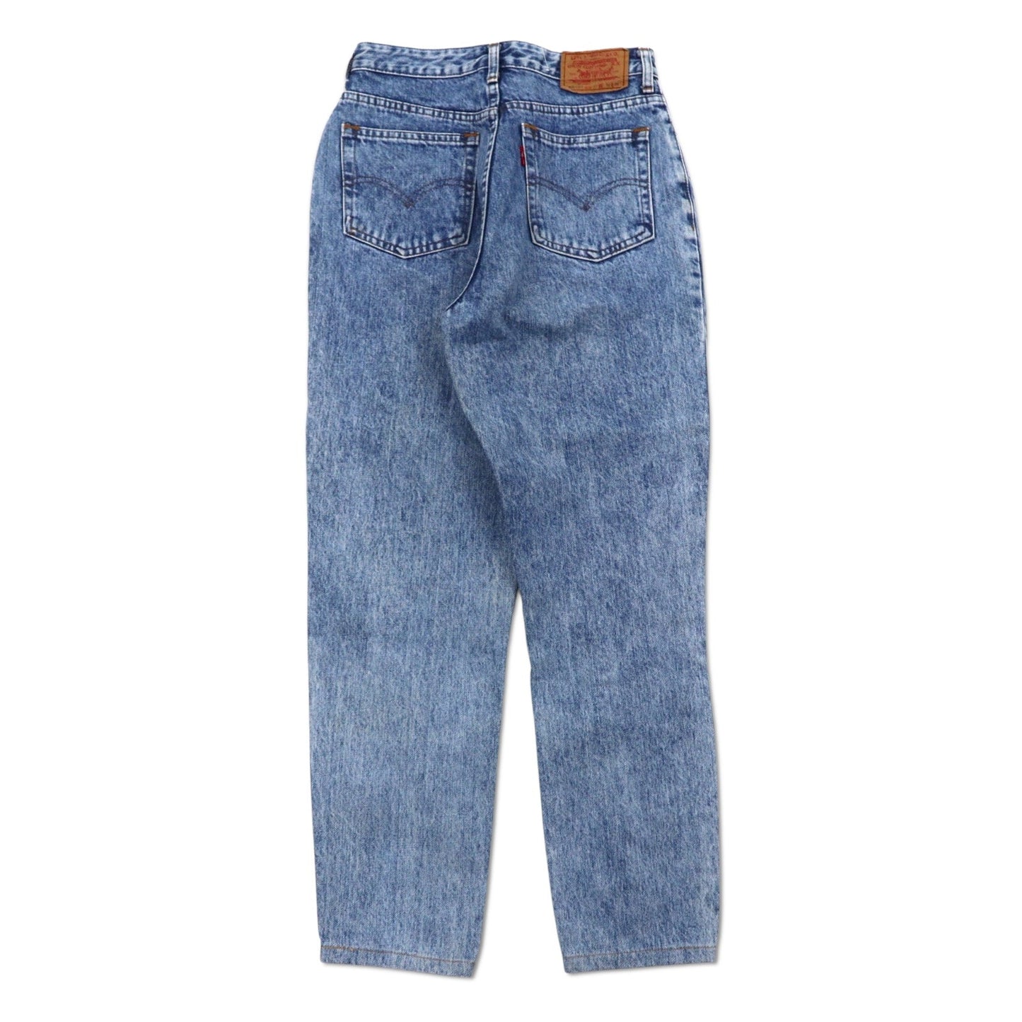 Levi's 80年代 ハイウエスト テーパード デニムパンツ M ブルー ストーンウォッシュ W626-0217 日本製