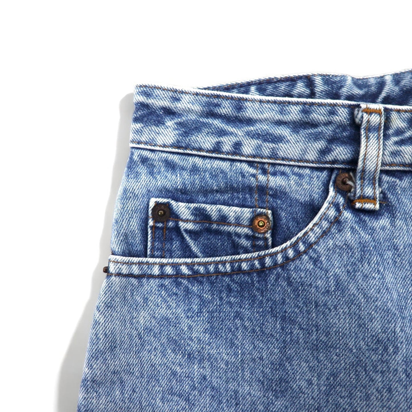 Levi's 80年代 ハイウエスト テーパード デニムパンツ M ブルー ストーンウォッシュ W626-0217 日本製