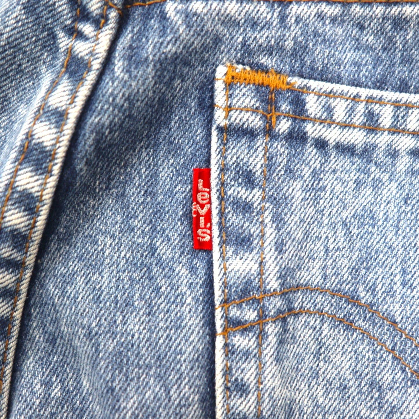 Levi's 80年代 ハイウエスト テーパード デニムパンツ M ブルー ストーンウォッシュ W626-0217 日本製