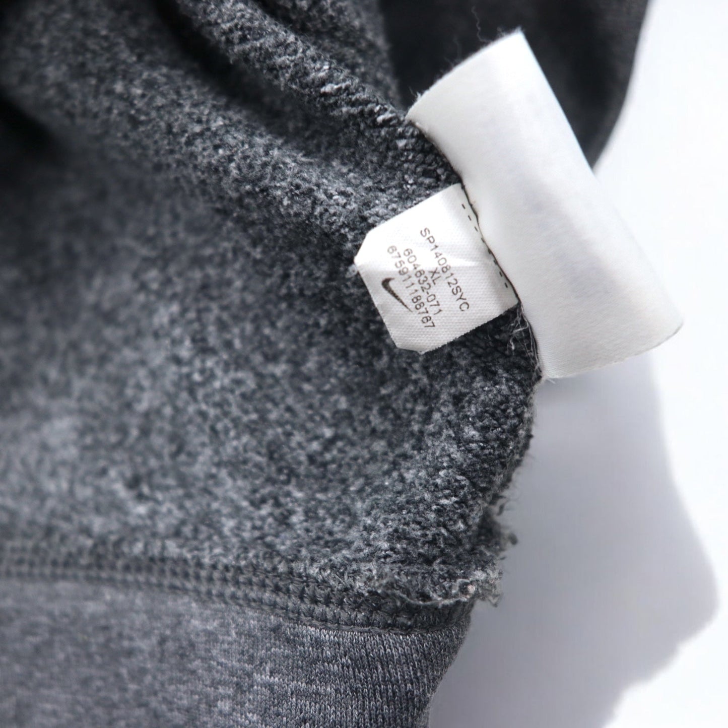 NIKE ドライフィット プルオーバーパーカー XL グレー BATTLE READY 604632-071