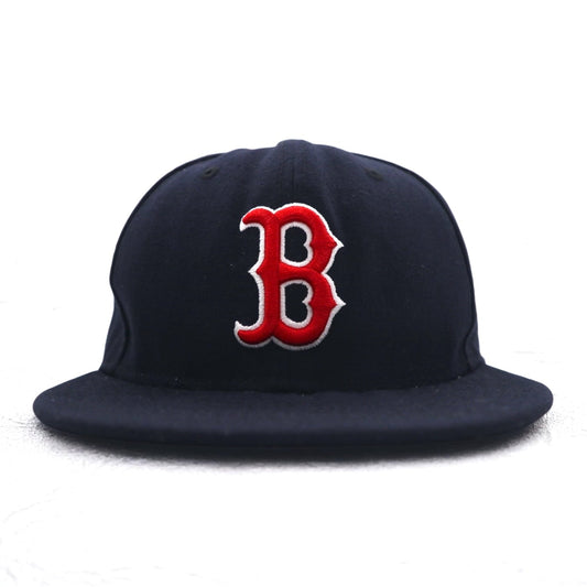NEW ERA ベースボールキャップ 60.6cm ネイビー MLB ボストン・レッドソックス Boston Red Sox