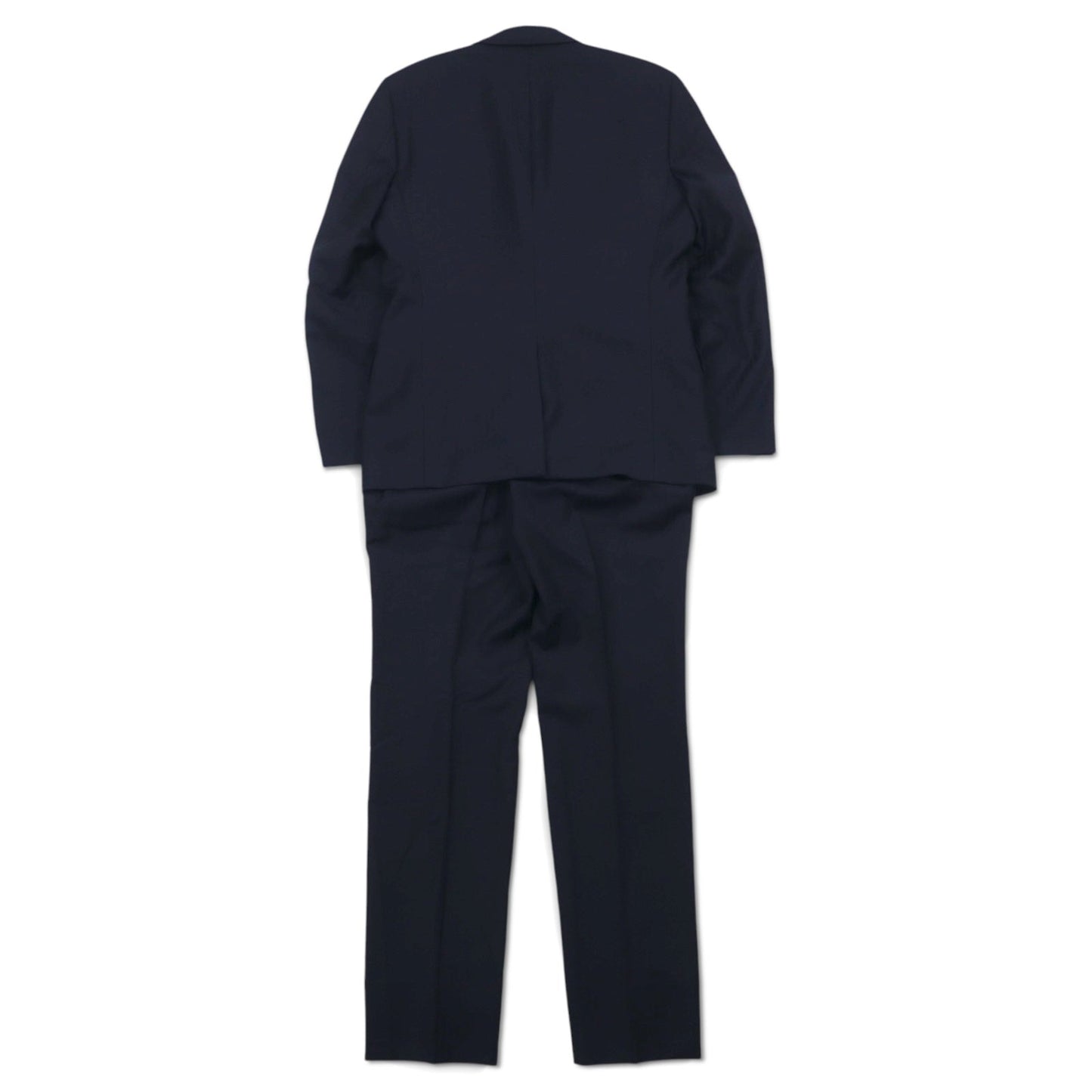 Ermenegildo Zegna 2B スーツ セットアップ S ネイビー ストライプ ウール Hai-Vaseron