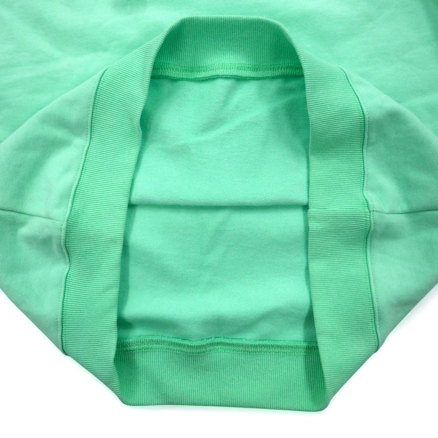 WE11DONE プルオーバー パーカー S ミント グリーン ロゴプリント Iridescent Logo Hoodie