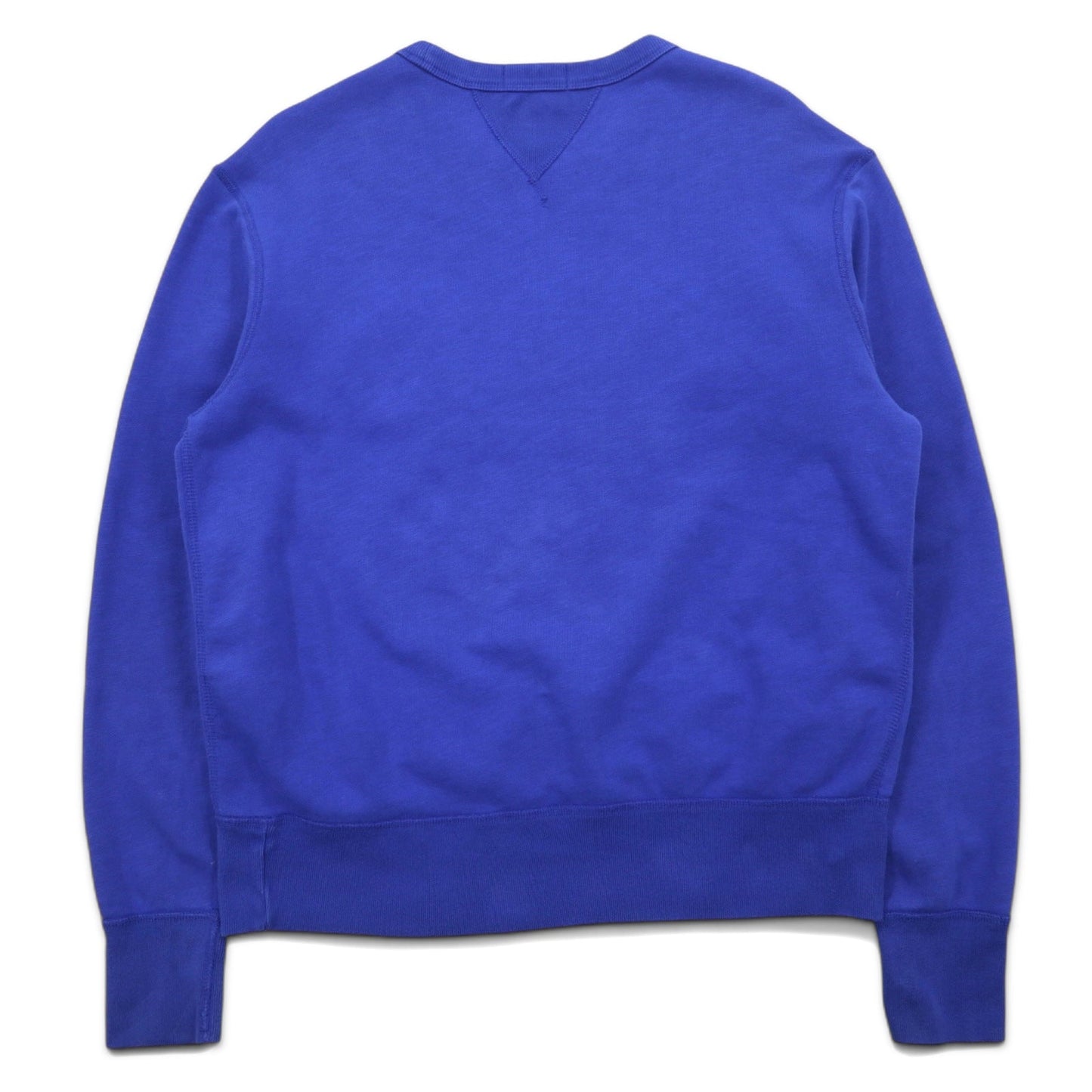 POLO RALPH LAUREN ロゴ 1967 ワッペン スウェット L ブルー コットン 裏起毛