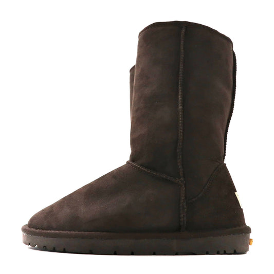 UGG ロングムートンブーツ 24.8cm ブラウン スエードレザー CLASSIC TALL II 未使用品