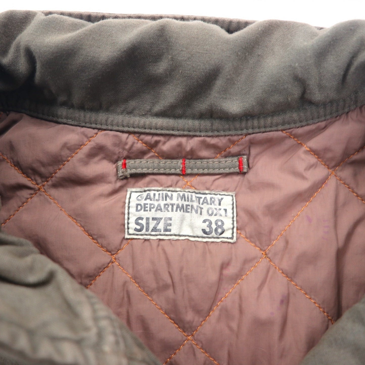 GAIJIN MADE M-65 フィールドジャケット ミリタリージャケット M カーキ 中綿 キルティングライナー