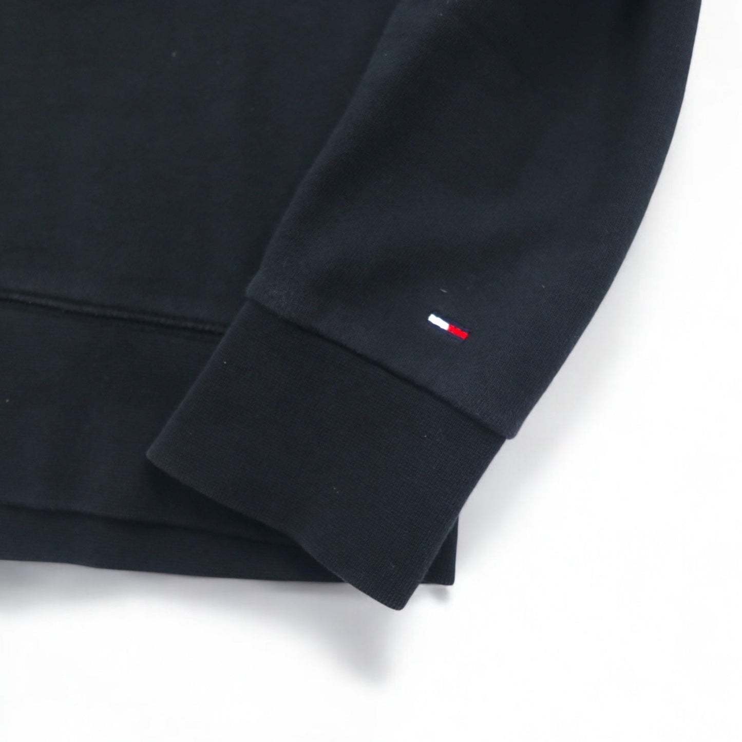 HILFIGER DENIM ( TOMMY HILFIGER ) NYプリント スウェット L ブラック people's place original トルコ製