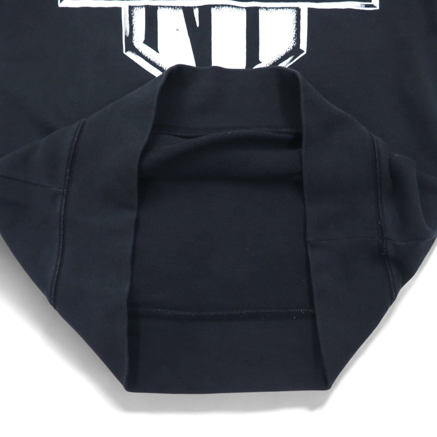 HILFIGER DENIM ( TOMMY HILFIGER ) NYプリント スウェット L ブラック people's place original トルコ製