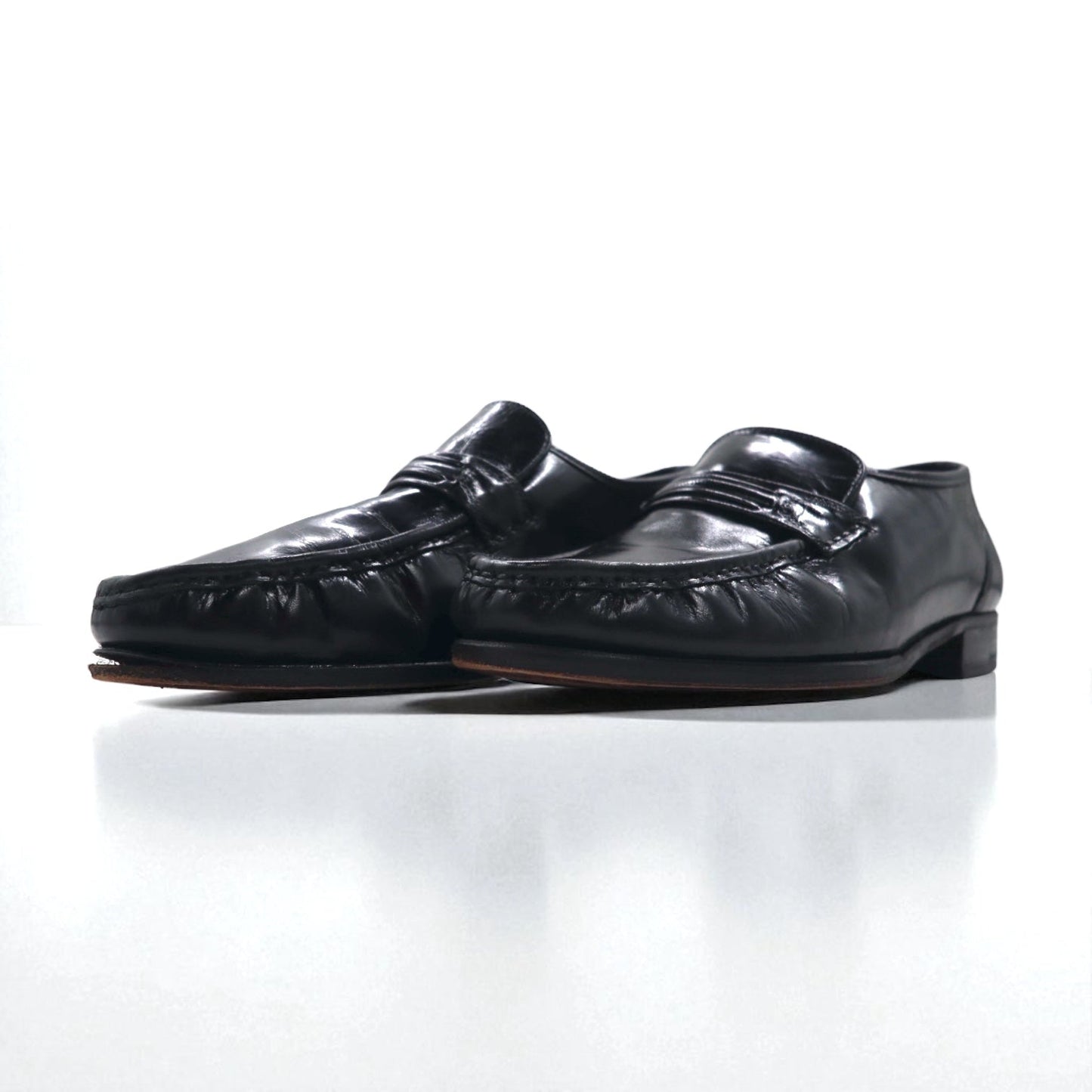 FLORSHEIM スリッポン ローファー 28cm ブラック レザー 17089