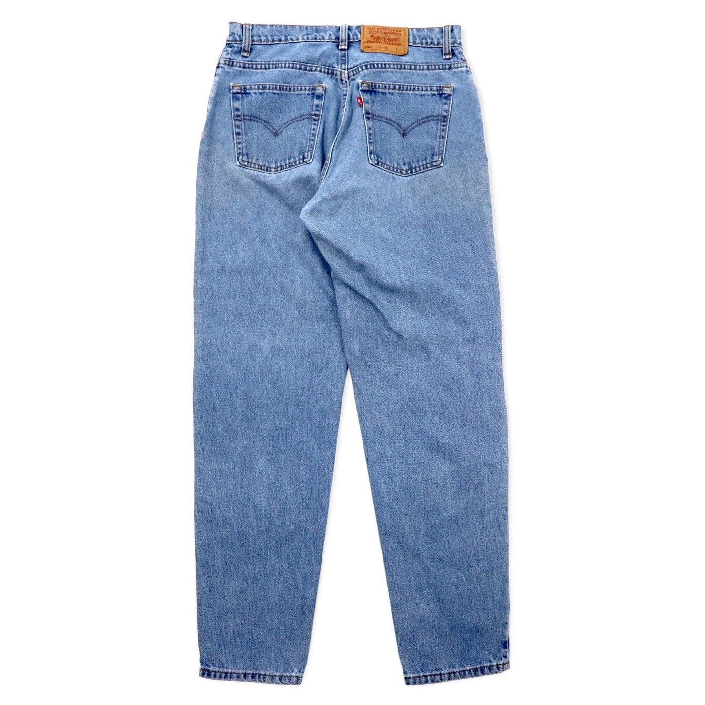 Levi's カナダ製 90年代 550 リラックスフィット テーパード デニムパンツ 32 ブルー コットン ジッパーフライ ボタン裏217 59550-4891